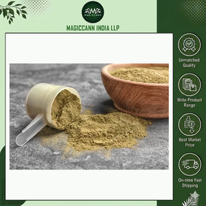Poudre de protéines de chanvre pressée à froid de haute qualité, naturelle, à base de plantes, texture fine, soutien musculaire, fitness, bien-être, qualité alimentaire, en vrac - Product Image 2