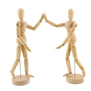 Figuras de Maniquí Articuladas de Madera Sheesham - Modelos de Artista de Madera al por Mayor - Product Image 1