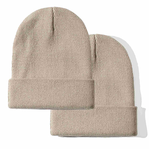 <b>Men</b> Women Cuffed Thick Knitted Unisex <b>Winter</b> Hat Beanies Skull <b>Cap</b> Beanie with Common Fabric Feature 2026 - Product Image 2