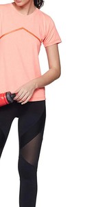 Camiseta de Mujer Acanalada de Algodón Elástico de Manga Corta Ajustada con Cuello Redondo, Camiseta Básica Casual Suave y Cómoda para Verano, Ropa al por Mayor - Product Image 2