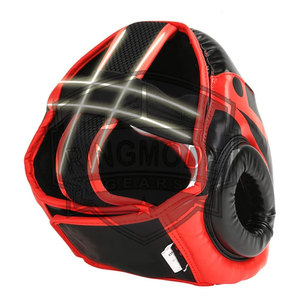 Nouveau style 2026 : Protège-tête de boxe et MMA en cuir de haute qualité, personnalisable, avec conception de protection ajustable pour l'entraînement intensif - Product Image 6
