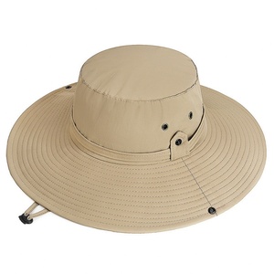 Classic Unisex Cotton Bucket <b>Hat</b> with Wide Brim for <b>Sun</b> Protection Outdoor Travel Fishing Hiking Beach and Everyday Casual Wear - Product Image 5