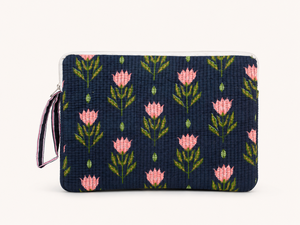 Funda Acolchada para Portátil Fashty Lifestyle, de Algodón, con Cierre, Estampado Floral, para Ordenador de 25 Pulgadas, 20G, para Viajes Diarios - Product Image 1