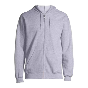 Ensemble de sweat-shirt à capuche gris pour homme de qualité supérieure, respirant, vêtements décontractés, 100% coton, 300g, nouvelle arrivée - Product Image 5