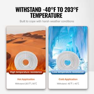 Tubería PEX-AL-PEX de 984 pies y 5/8'' de Diámetro, Tubería de Calefacción Radiante de Aluminio y Plástico para Piso, Tubería Compuesta de Aluminio con 0.08'' de Espesor Interior - Product Image 3