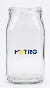 Tarro de Vidrio Premium de 1000 Gramos para Miel, con Tapa Hermética, Apto para Alimentos, Natural, Orgánico, Contenedor de Almacenamiento para Uso en la Cocina del Hogar - Product Image 1