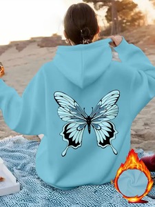 Sudaderas Cortas con Dobladillo Deshilachado para Mujer al por Mayor, Sudaderas con Capucha Lisas para Personalizar con Logotipo - Product Image 4