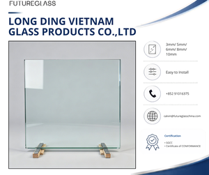 Verre trempé commercial pour les bureaux, les vitrines, les portes, les cloisons et les grands projets de construction - Product Image 1