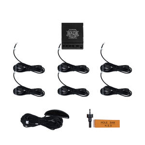 Roadpower Diamond - Juego de 6 Sensores de Aparcamiento con Pantalla LED, Rango de Detección de 0.3-1.5m, DC 10V/14.7V, Alertas Audibles, Asistencia de Seguridad - Product Image 6