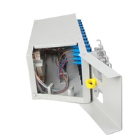 Panel Patch Fiber Optik 19 Inch Rack Mount 3U 96 Port FTTX Enclosure untuk Pusat Data Jaringan Telekomunikasi