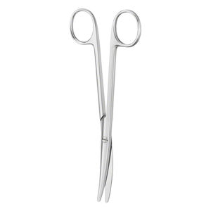 Ciseaux de dissection sur mesure de 16 cm, lame en acier inoxydable demi-or, bord lisse et arrondi, pour chirurgie générale, manche en acier - Product Image 3