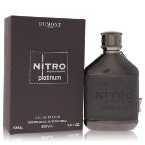 Dumont Nitro Platinum Eau De Parfum Spray da Uomo - Product Image 1