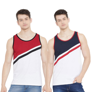 Service OEM Usine – Débardeurs de fitness personnalisés à logo, coupe ajustée, sans manches, en coton, séchage rapide, respirants, pour l'entraînement - Product Image 1