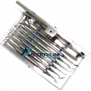 Juego de Instrumentos Dentales de Acero Inoxidable Asterium Instruments, Herramientas para Colocación de Composite Restaurador, Certificación CE - Product Image 3