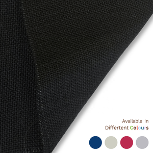 Tissu de toile de jute noir teint azo tissu de jute toile de jute tissé naturel pour la décoration artisanale et les applications d'emballage - Product Image 3