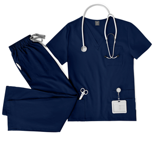 Nuevo Conjunto de Uniformes Médicos para Mujer, de Secado Rápido, Transpirable, Elástico y Tejido, Cómodo y Elegante - Product Image 3