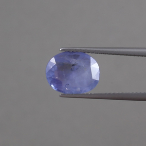 Saphir bleu naturel de qualité AAA en vrac, 4,12 carats, taille ovale 11,5x9MM, poli à la main, phosphorescent, certifié IGI - Product Image 1
