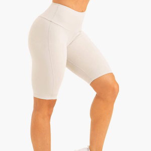 Running Wear <b>Women</b> High Elastic Waist Waterproof Breathable Drawstring Workout Gym <b>Shorts</b> For Training Wear - Product Image 6