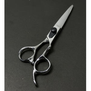 Ciseaux de barbier professionnels ergonomiques légers en acier inoxydable japonais à haute teneur en carbone pour droitiers - Product Image 6