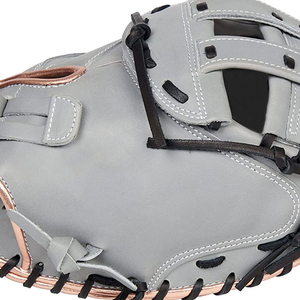 Gants de receveur de baseball en cuir, gants d'entraînement légers pour le baseball, gants de sport pour receveur de baseball - Product Image 4