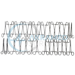 Ensemble d'instruments de thyroïdectomie de haute qualité, 73 pièces, certifié CE, kit chirurgical en acier inoxydable pour chirurgie générale ORL - Product Image 6