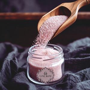 Sel de Bain Minéral Rose de l'Himalaya Naturel Sculpté – Moderne, Écologique, Apaisant, Relaxant, Thérapie Spa, Aromatique, Détoxifiant pour la Peau - Product Image 4