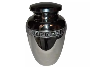 Top Selling Cremation Urn Gold Colored for Human Ashes With <b>MOP</b> Funeral Urn Handcrafted From India - Product Image 4