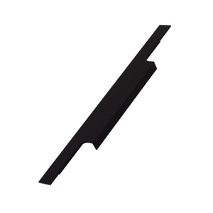 Poignée de profil de placard moderne en aluminium, poignée dissimulée à bordure, finitions céramique or, noir, blanc, gris, poignée minimaliste pour armoire haute - Product Image 2