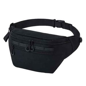 Bolso bandolera de viaje Oxford multifuncional personalizado – Riñonera con cinturón para hombre con múltiples bolsillos - Product Image 4