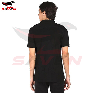 เสื้อโปโลผู้ชาย ดีไซน์สั่งทำ สีดำ คุณภาพพรีเมียม เนื้อผ้านุ่มพิเศษ สินค้าขายดี ยอดนิยม สำหรับใส่ลำลอง - Product Image 4