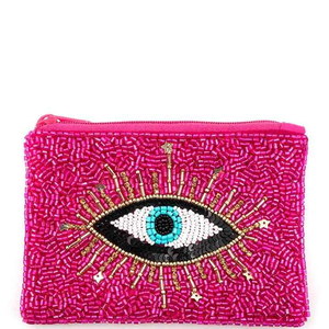 Article unique, élégante pochette à monnaie faite à la main avec perles, portefeuille de haute qualité, prix direct d'usine - Product Image 3