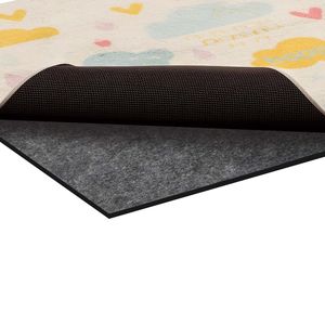 Tappeto Antiscivolo 8 X 5 Piedi, Tappetino Imbottito a Doppia Superficie in Feltro, Cuscinetto con Base in Gomma, Protezione per Pavimenti in Legno - Product Image 1