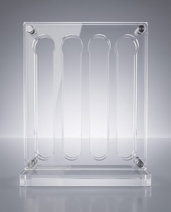 Elegante Soporte para Cápsulas de Café de Acrílico Transparente, Moderno, Independiente, Preensamblado para 1 Estante, Almacenamiento Ecológico - Product Image 1