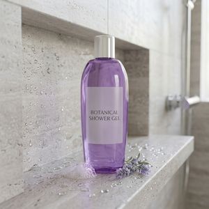 Shampoo Bottle Oval PET 220ml Purple <b>Plastic</b> Bottle with Screw Cap for Hair Care Cosmetic <b>Packaging</b> Vietnam Manufacturer - Product Image 4