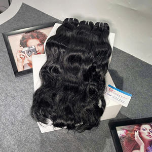 Meilleur prix Cheveux humains vietnamiens noirs ondulés naturels sans nœuds sans perte de cheveux - Product Image 4