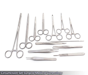 Juego de Instrumentos Quirúrgicos para Circuncisión, 28 Piezas, Acero Inoxidable, Manual, Reutilizable - Product Image 3