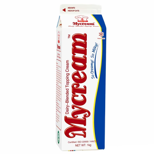 Expédition rapide des commandes, fournisseur en gros pour l'exportation, OEM/ODM, crème non laitière HALAL, Mycream, crème blanche pour garniture laitière, 1KG - Product Image 1
