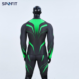 Ensemble Rash Guard Unisexe de Haute Qualité avec Logo Personnalisé Imprimé – Vêtements de Sport en Gros, Ensembles Rash Guard et Shorts MMA, Ensembles de Maillots de Compression pour Hommes - Product Image 6