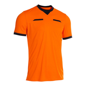 Men's Soccer <b>Referee</b> Jersey Quick Dry Polyester Short Sleeve V Neck Shirt with Chest Pockets for Football Officiating Multiple C - Product Image 5