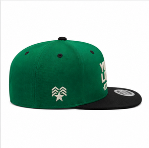 Nouvelles casquettes de baseball plates personnalisées avec logo brodé pour hommes, casquettes snapback ajustables avec broderie 3D, casquette de sport 2026 - Product Image 3