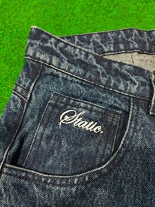 Custom Designer Stretch Straight Oversized <b>Boot</b> Cut Wide Leg Vintage Salvage Japanese Raw Selvedge Denim Pant Baggy Jean for Men - Product Image 3