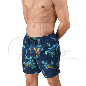 กางเกงชายหาดผู้ชายกันน้ำ ระบายอากาศได้ดี ลายทาง มีเชือกผูก ปิดด้วยเชือกผูก ผลิตจากโพลีเอสเตอร์/ผ้าฝ้าย ราคาสมเหตุสมผล ไซส์ผู้ใหญ่ - Product Image 5