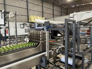 Máquina Automática de Envoltura Termoencogible de Alta Velocidad para Botellas, 250 BPM, Sellado por Calor, Accionamiento Eléctrico, Motor para Alimentos y Bebidas - Product Image 3