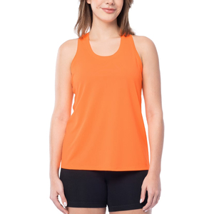 เสื้อกล้ามผู้หญิงไซส์ใหญ่ขายดี สีสันตามสั่ง คอกลม พร้อมโลโก้ด้านหน้า ดีไซน์ฮิปฮอปทันสมัย เสื้อกล้ามโยคะ รุ่น 2027 - Product Image 3