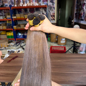 Productos de Cabello Virgen Vietnamita de Primera Calidad, Extensiones de Cabello Humano Liso y Suave, Estilo a Granel, Color Personalizable - Product Image 2