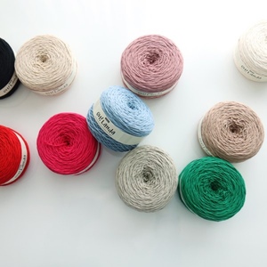 <b>thick</b> yarn OH Landa Combed Cotton Crochet Yarn for Hand Knitting 200g Ball Hand Knitting Yarn cotton crochet yarn - Product Image 6