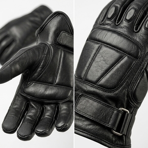 Guantes de Motocicleta de Cuero para Invierno, Completos, Impermeables, con Protección UV, Antideslizantes, con Pantalla Táctil y Correa de Muñeca Ajustable - Product Image 6