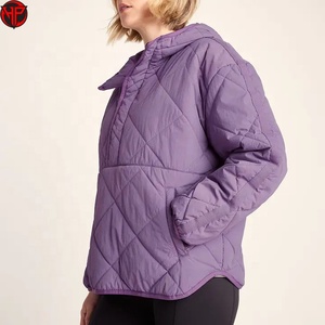 Veste matelassée pour femme, à capuche, légère, alternative au duvet, pour l'automne et l'hiver, veste matelassée pour femme - Product Image 4