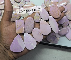Cuarzo Natural Cabujón, Gema de Alta Calidad, Corte Ovalado Plano, Piedras Sueltas Semipreciosas para Joyería, Irfan Gems - Product Image 2