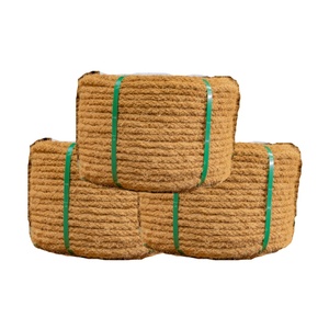 Export from Vietnam Factory COCONUT COIR ROPE 100m, 200m/rolls 100% Coconut Fiber Eco Friendly and Useful with High Quality - Product Image 1